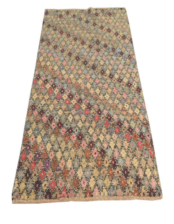 Detail image of  4' 1 x 6' 3  Hand Knotted Balouch Wool Rug