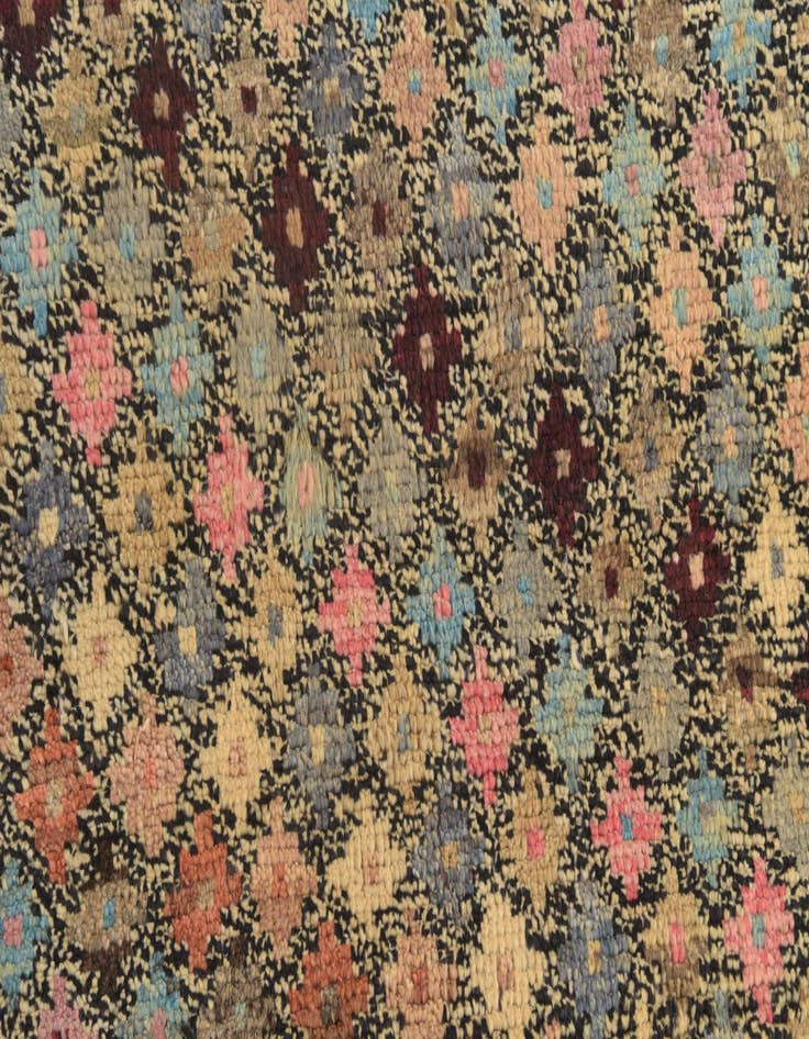 Detail image of  4' 1 x 6' 3  Hand Knotted Balouch Wool Rug