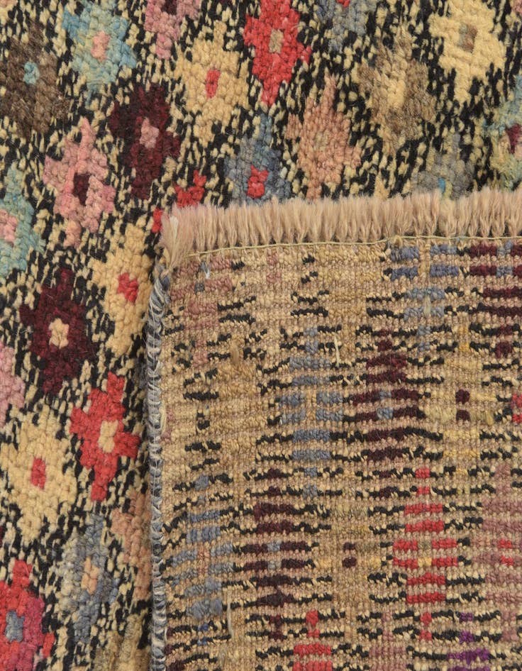 Detail image of  4' 1 x 6' 3  Hand Knotted Balouch Wool Rug