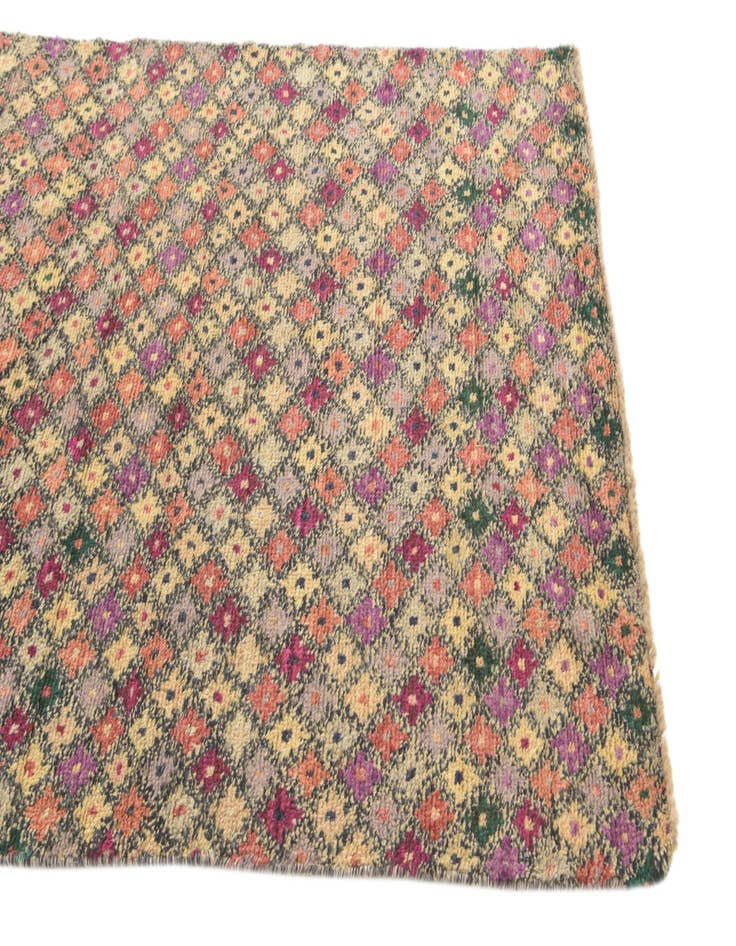 Detail image of  4' 3 x 6' 4  Hand Knotted Balouch Wool Rug