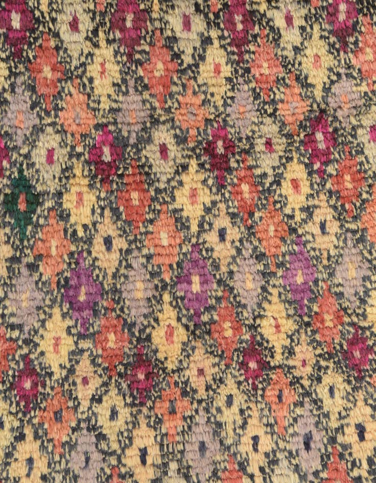 Detail image of  4' 3 x 6' 4  Hand Knotted Balouch Wool Rug