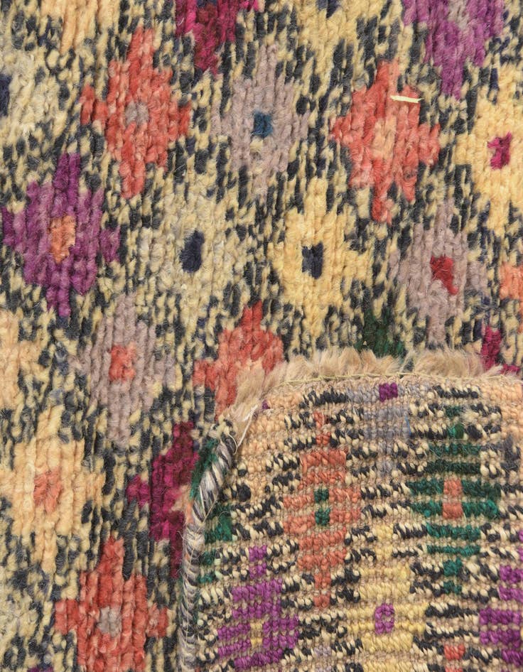 Detail image of  4' 3 x 6' 4  Hand Knotted Balouch Wool Rug