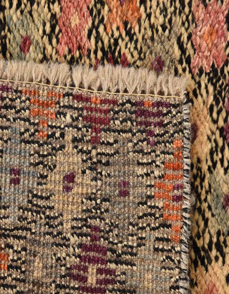 Detail image of  2' 9 x 4'  Hand Knotted Balouch Wool Rug