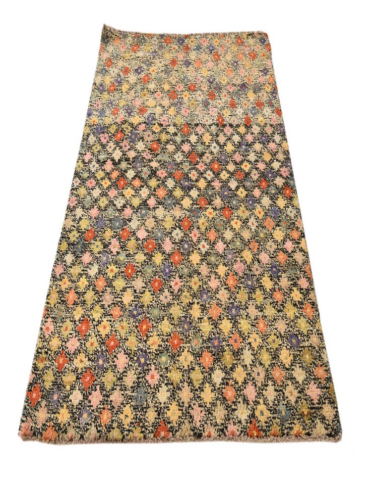 Detail image of  4' x 6' 1  Hand Knotted Balouch Wool Rug