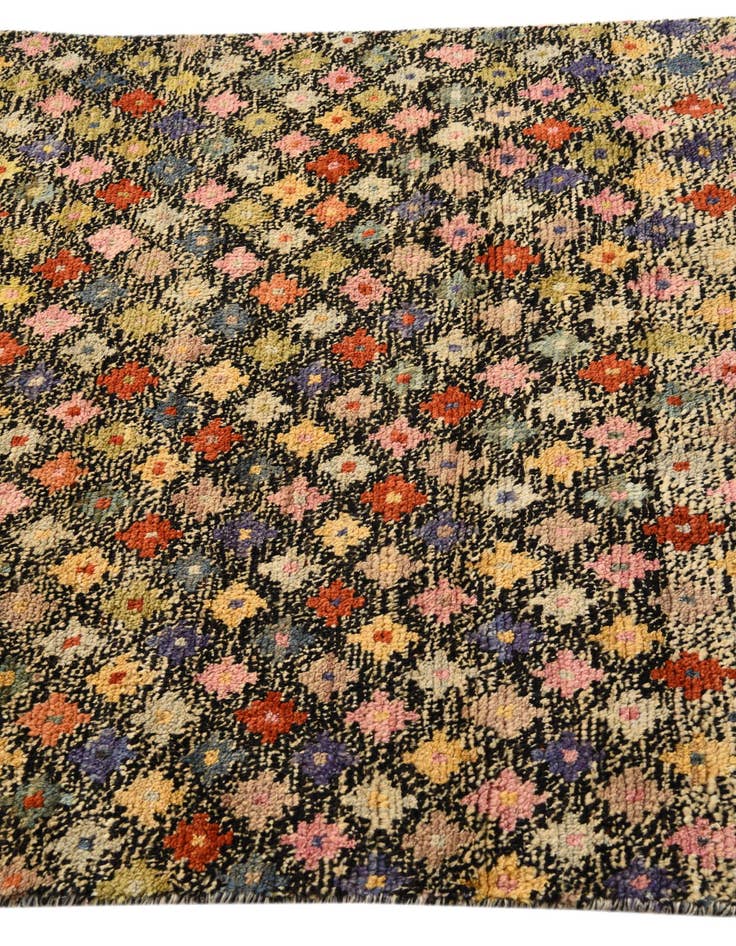 Detail image of  4' x 6' 1  Hand Knotted Balouch Wool Rug