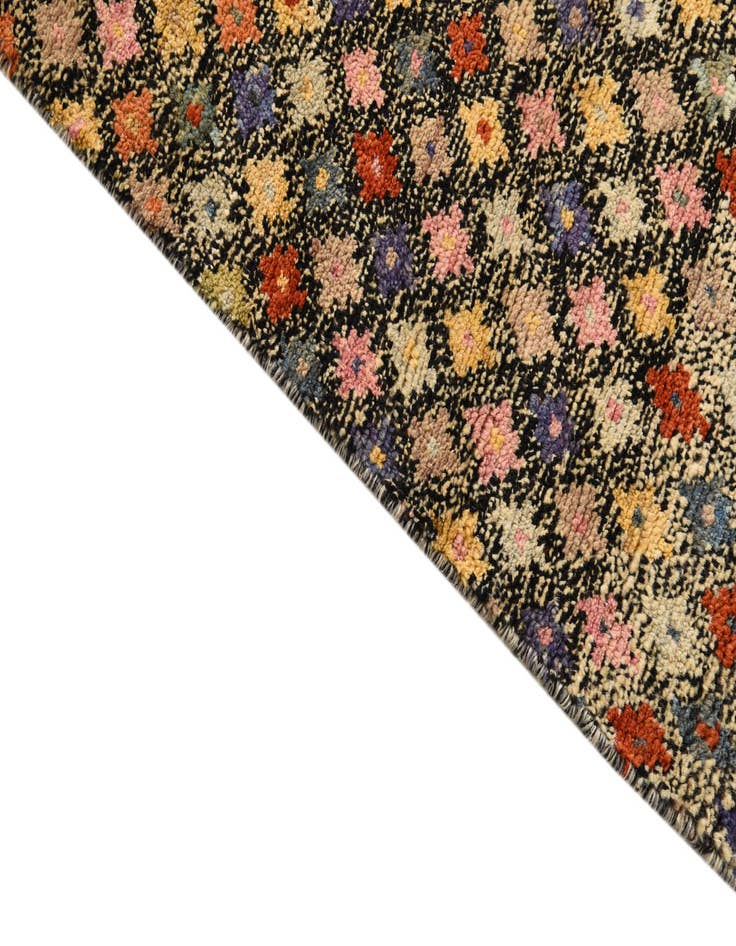 Detail image of  4' x 6' 1  Hand Knotted Balouch Wool Rug