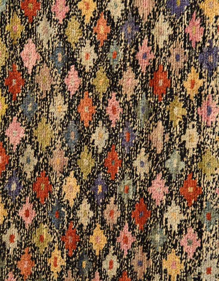 Detail image of  4' x 6' 1  Hand Knotted Balouch Wool Rug