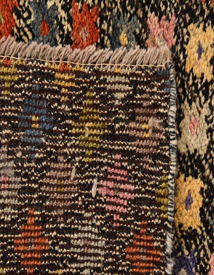 Detail image of  4' x 6' 1  Hand Knotted Balouch Wool Rug