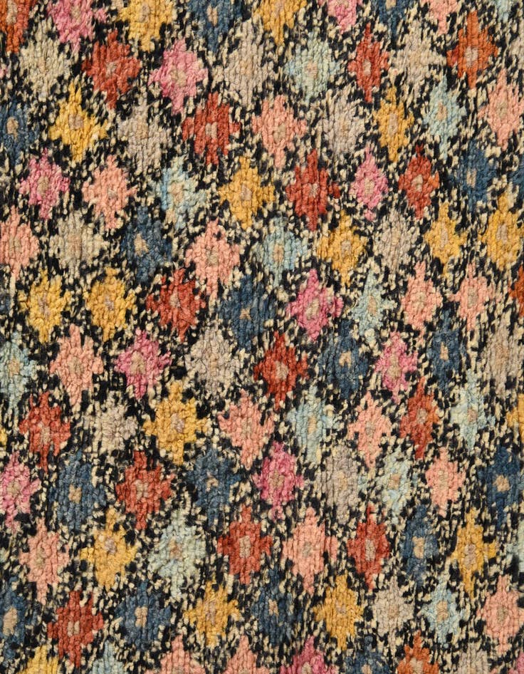 Detail image of  4' 1 x 6' 3  Hand Knotted Balouch Wool Rug