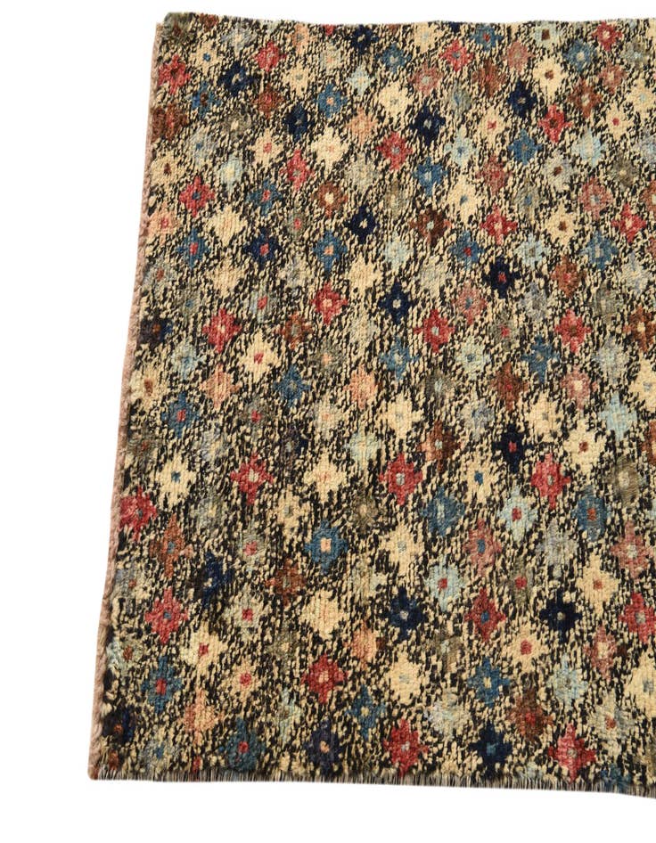 Detail image of  2' 9 x 4'  Hand Knotted Balouch Wool Rug