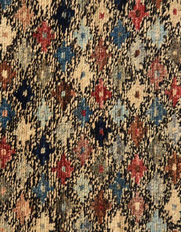 Detail image of  2' 9 x 4'  Hand Knotted Balouch Wool Rug