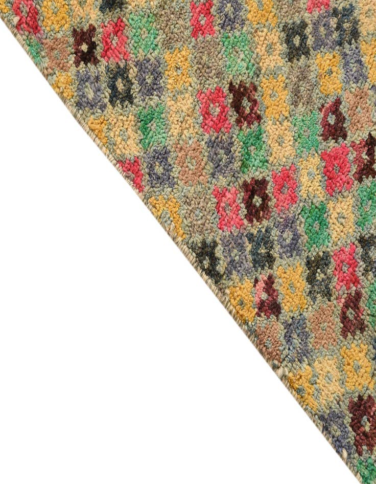 Detail image of  4' 1 x 6' 2  Hand Knotted Balouch Wool Rug