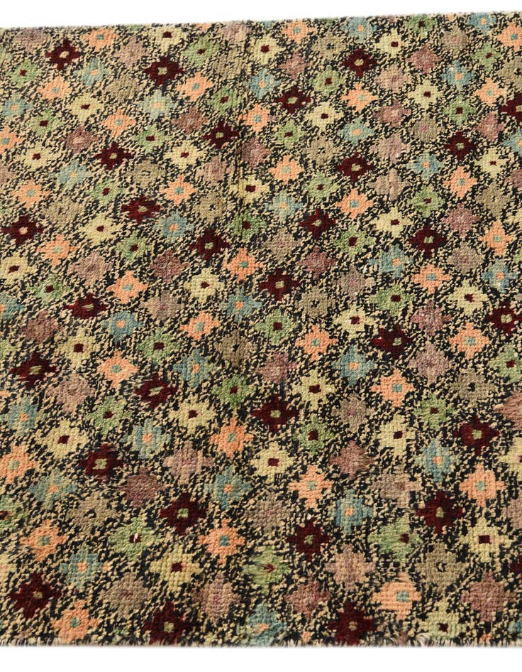 Detail image of  3' 2 x 5'  Hand Knotted Balouch Wool Rug