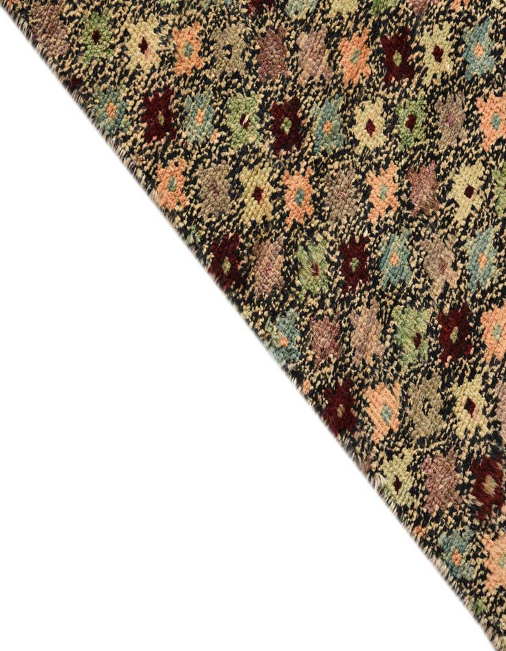 Detail image of  3' 2 x 5'  Hand Knotted Balouch Wool Rug