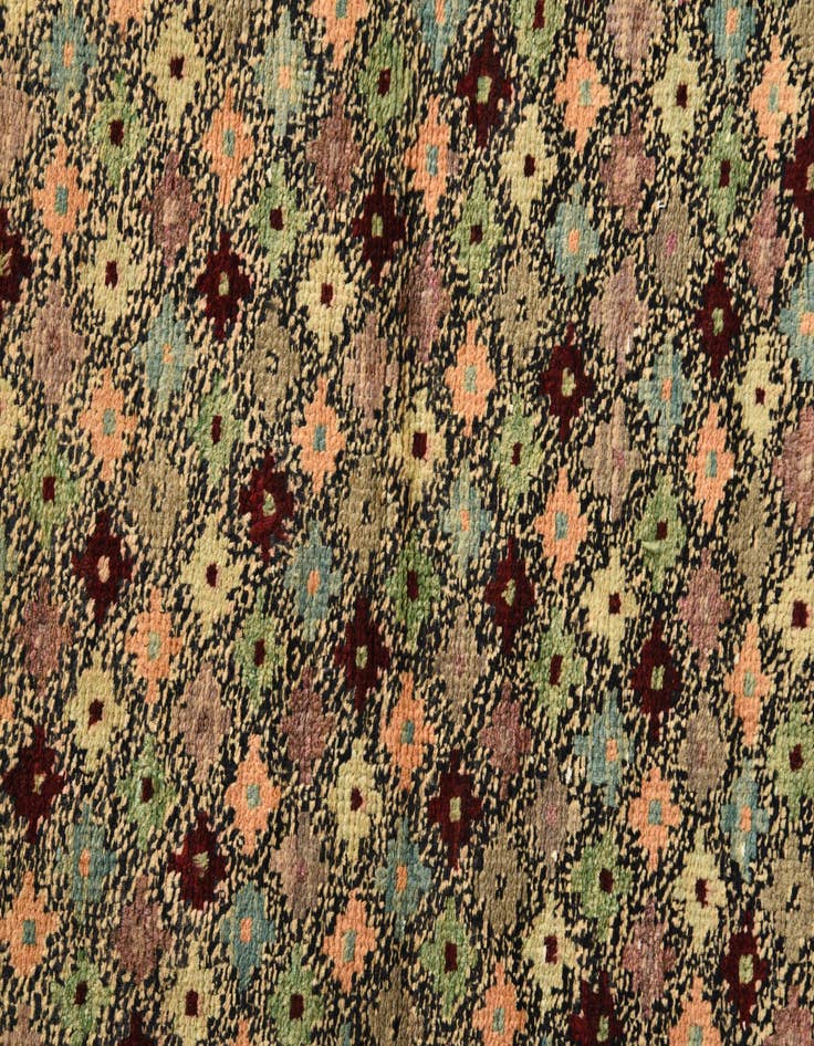 Detail image of  3' 2 x 5'  Hand Knotted Balouch Wool Rug