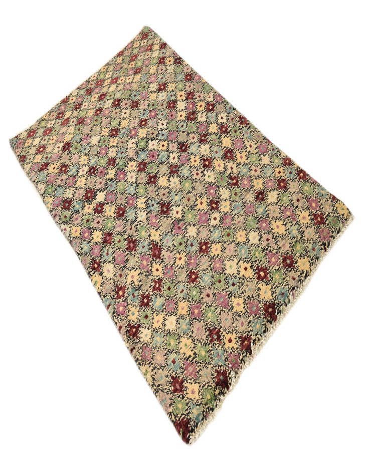 Detail image of  3' 2 x 5' 1  Hand Knotted Balouch Wool Rug