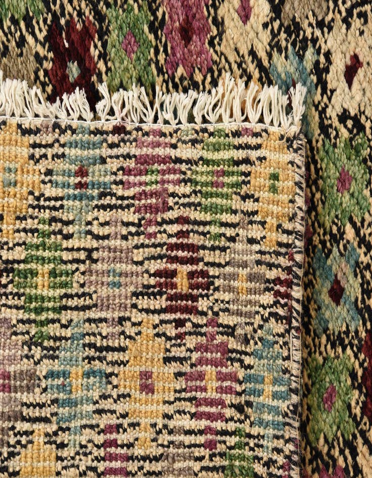 Detail image of  3' 2 x 5' 1  Hand Knotted Balouch Wool Rug