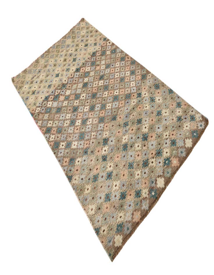 Detail image of  3' 5 x 6'  Hand Knotted Balouch Wool Rug