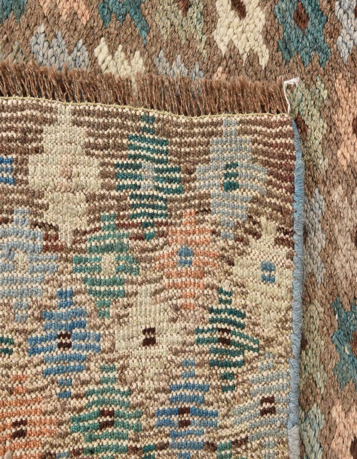 Detail image of  3' 5 x 6'  Hand Knotted Balouch Wool Rug