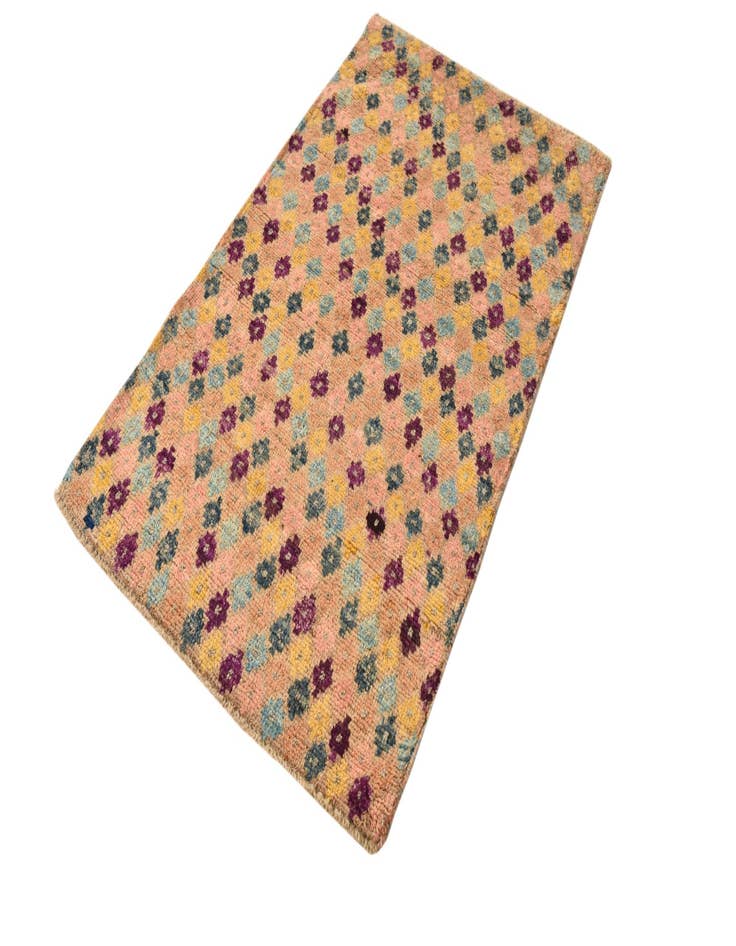 Detail image of  3' 2 x 5' 5  Hand Knotted Balouch Wool Rug