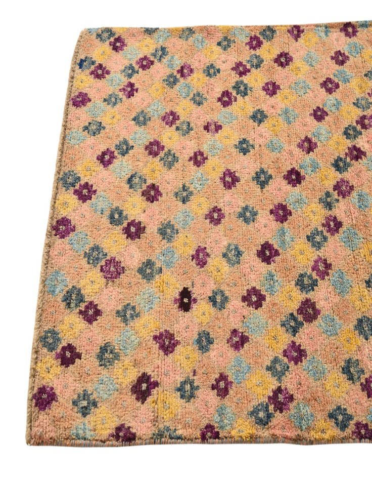 Detail image of  3' 2 x 5' 5  Hand Knotted Balouch Wool Rug