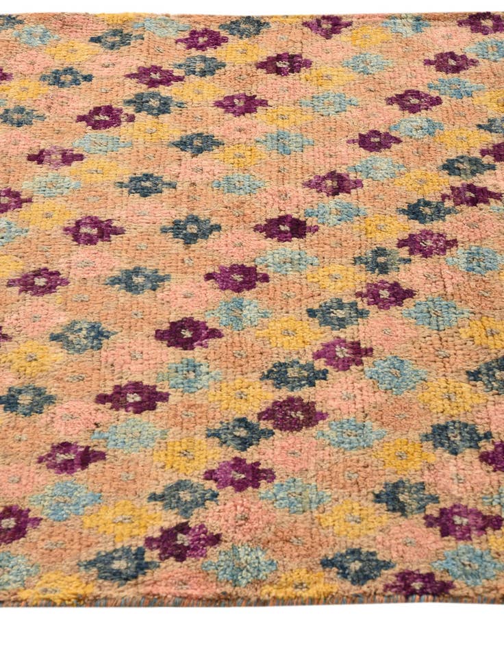 Detail image of  3' 2 x 5' 5  Hand Knotted Balouch Wool Rug