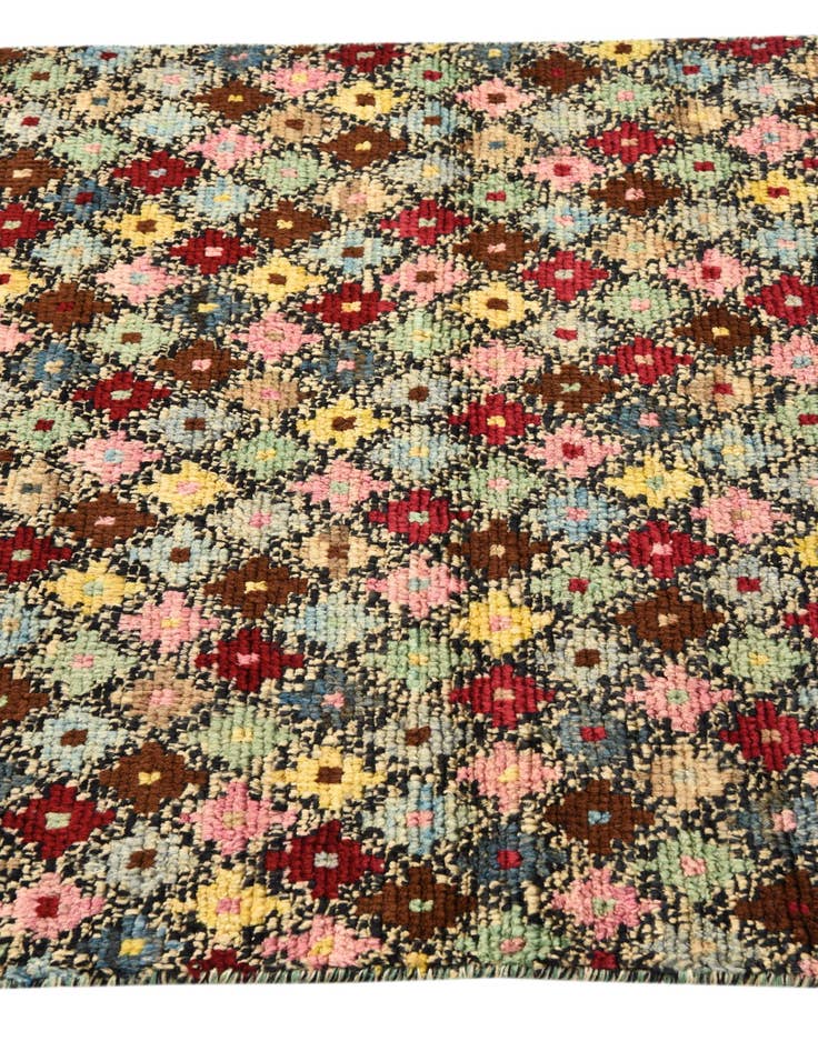 Detail image of  3' 1 x 5'  Hand Knotted Balouch Wool Rug