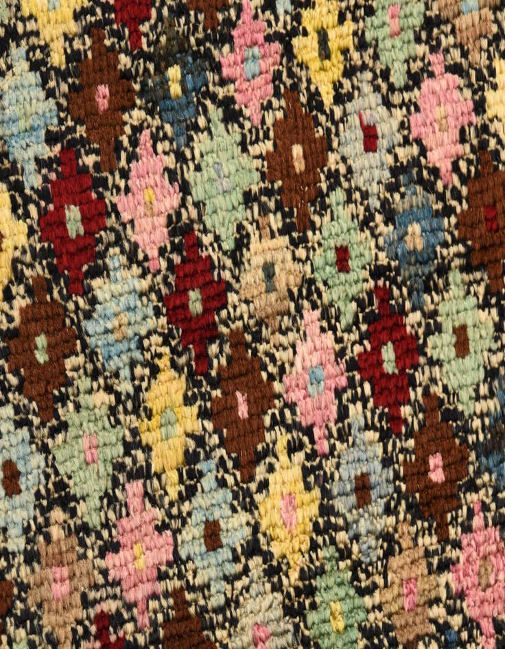 Detail image of  3' 1 x 5'  Hand Knotted Balouch Wool Rug
