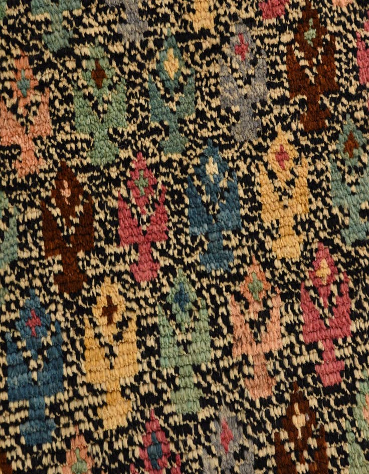Detail image of  4' 3 x 6' 4  Hand Knotted Balouch Wool Rug