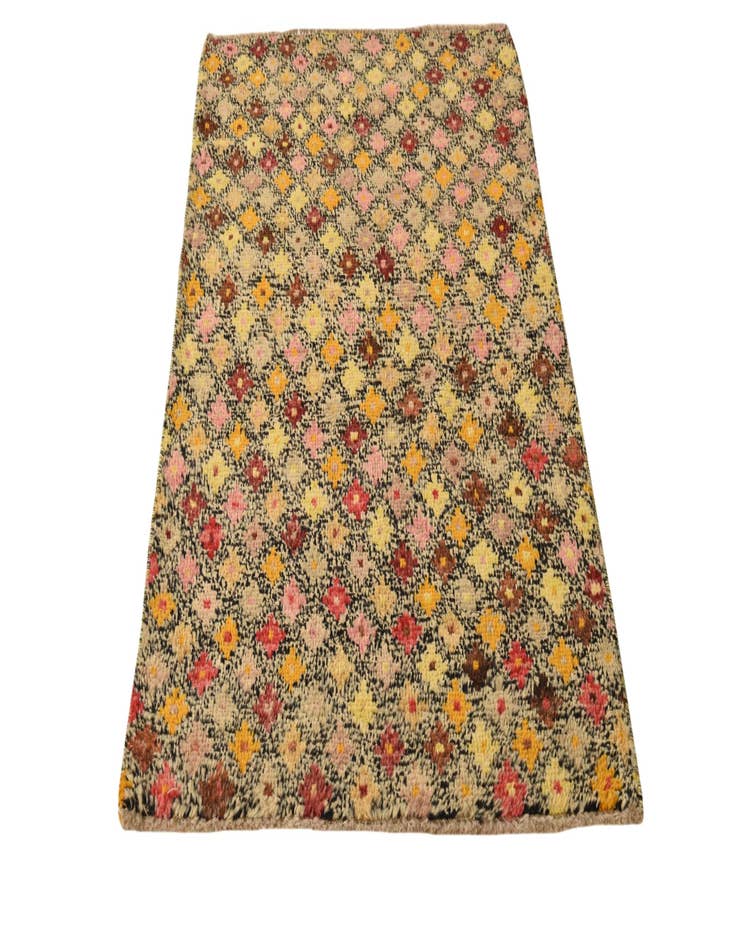 Detail image of  3' 1 x 5' 3  Hand Knotted Balouch Wool Rug