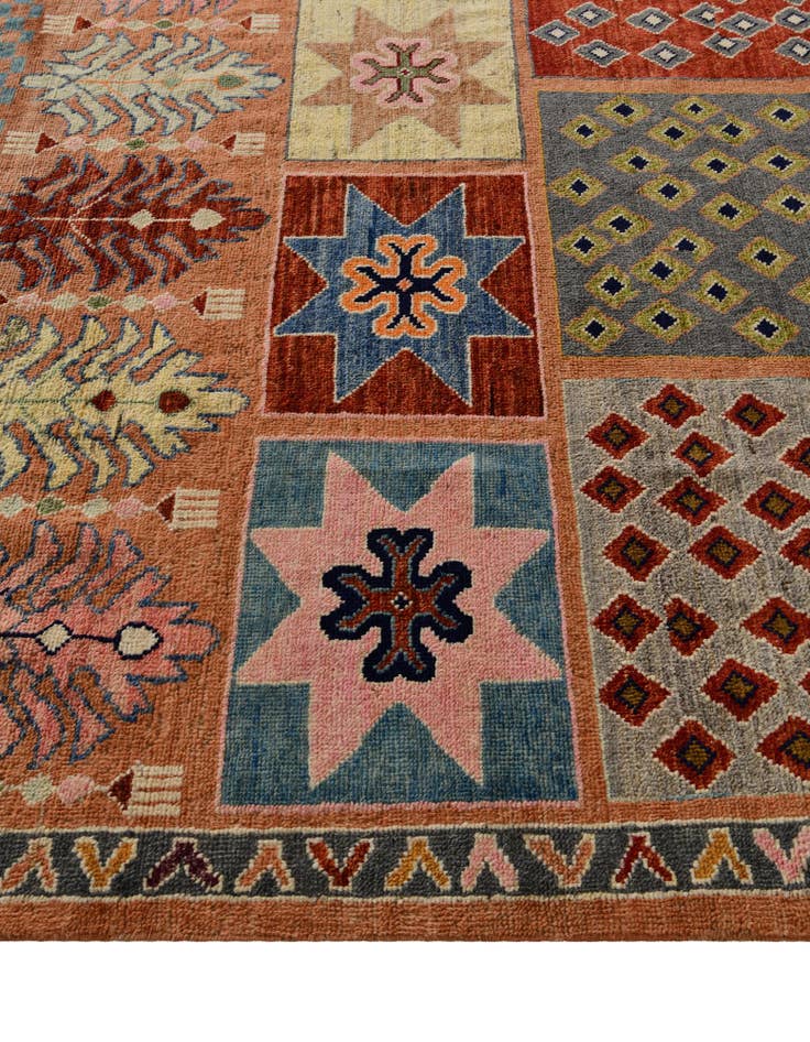 Detail image of 8' 2 x 10' 1 Hand Knotted Balouch Wool Rug