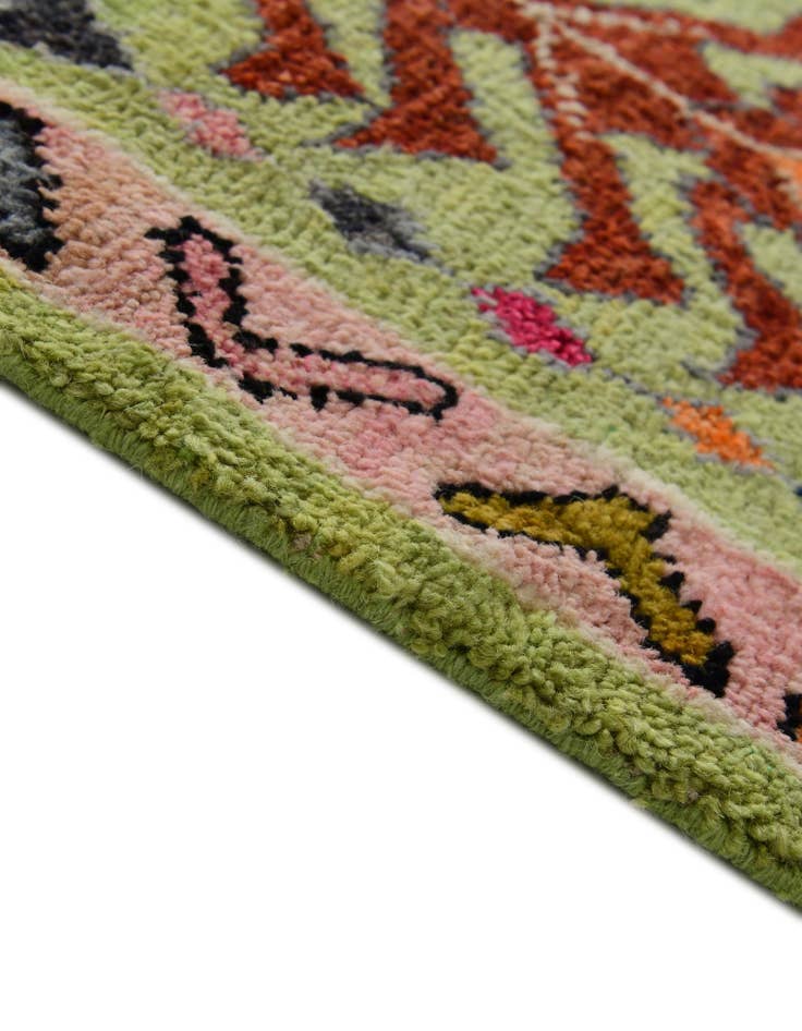 Detail image of 8' 5 x 10' Hand Knotted Balouch Wool Rug