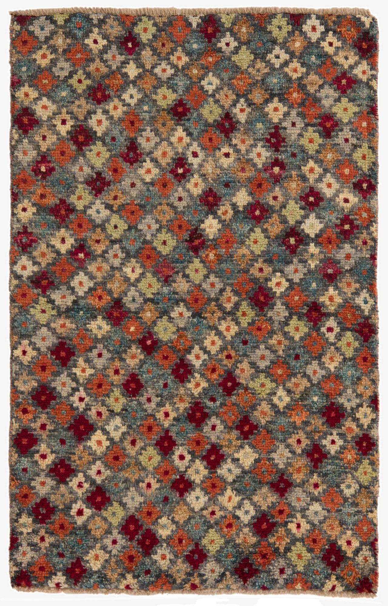  3' 1 x 4' 11  Hand Knotted Balouch Wool Rug