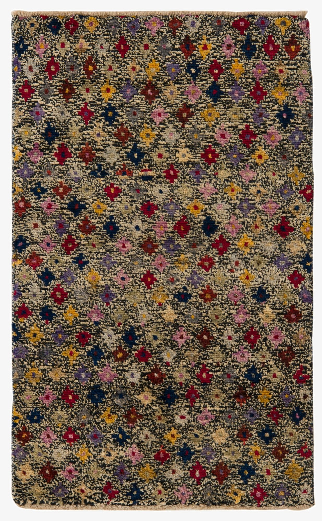  3' 2 x 5'  Hand Knotted Balouch Wool Rug