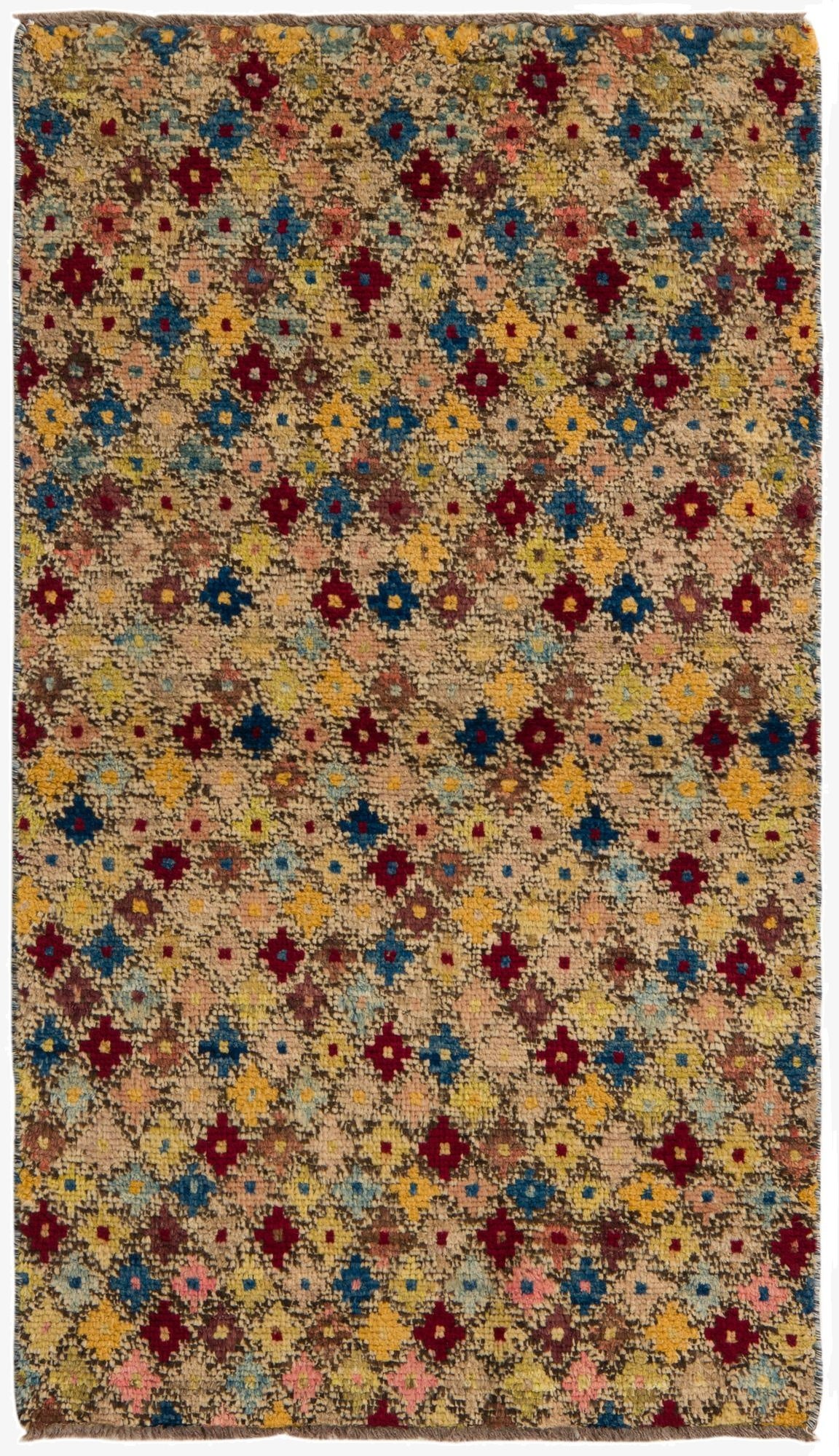  3' x 5' 2  Hand Knotted Balouch Wool Rug