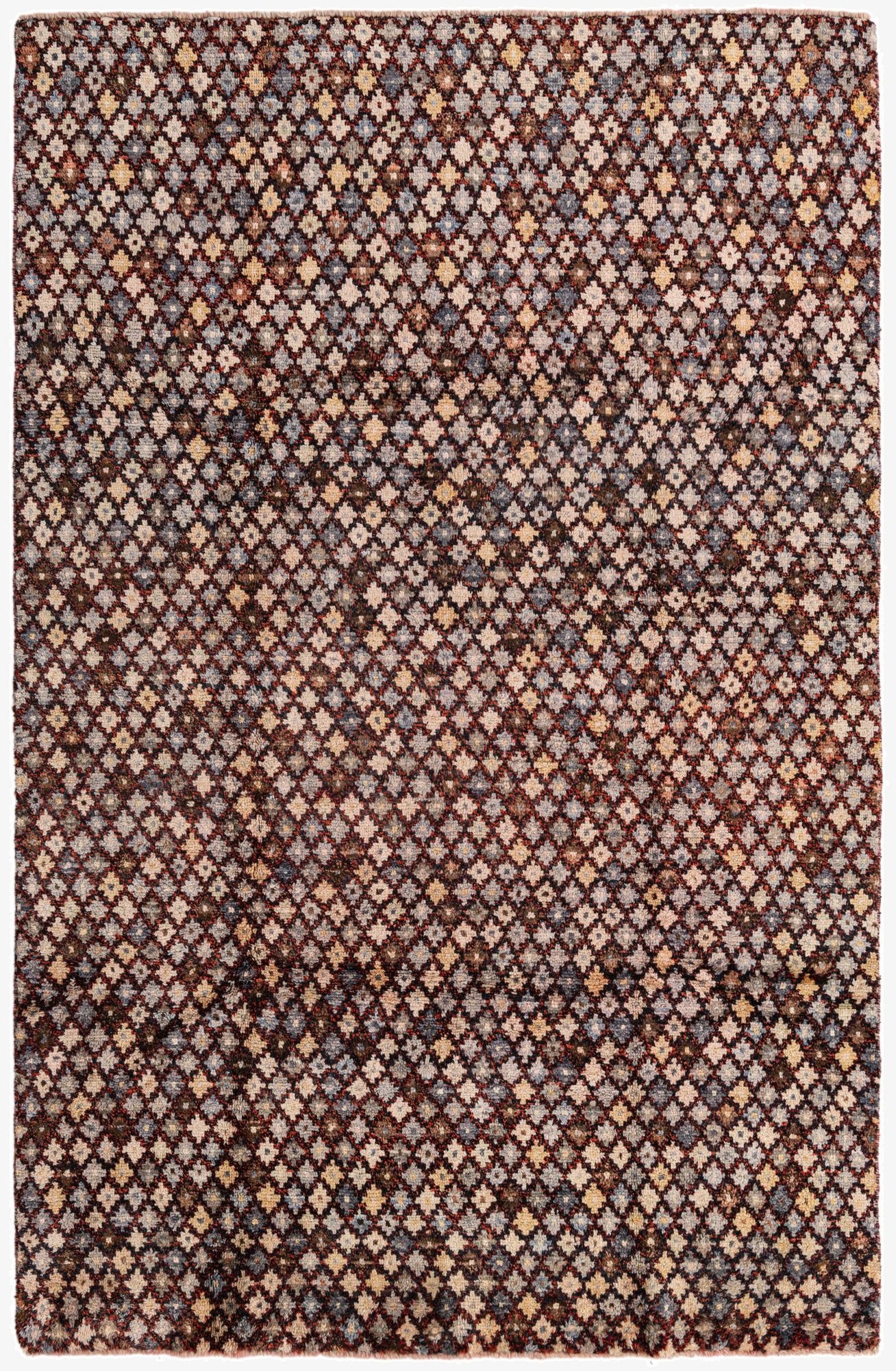  6' 6 x 10'  Hand Knotted Balouch Wool Rug