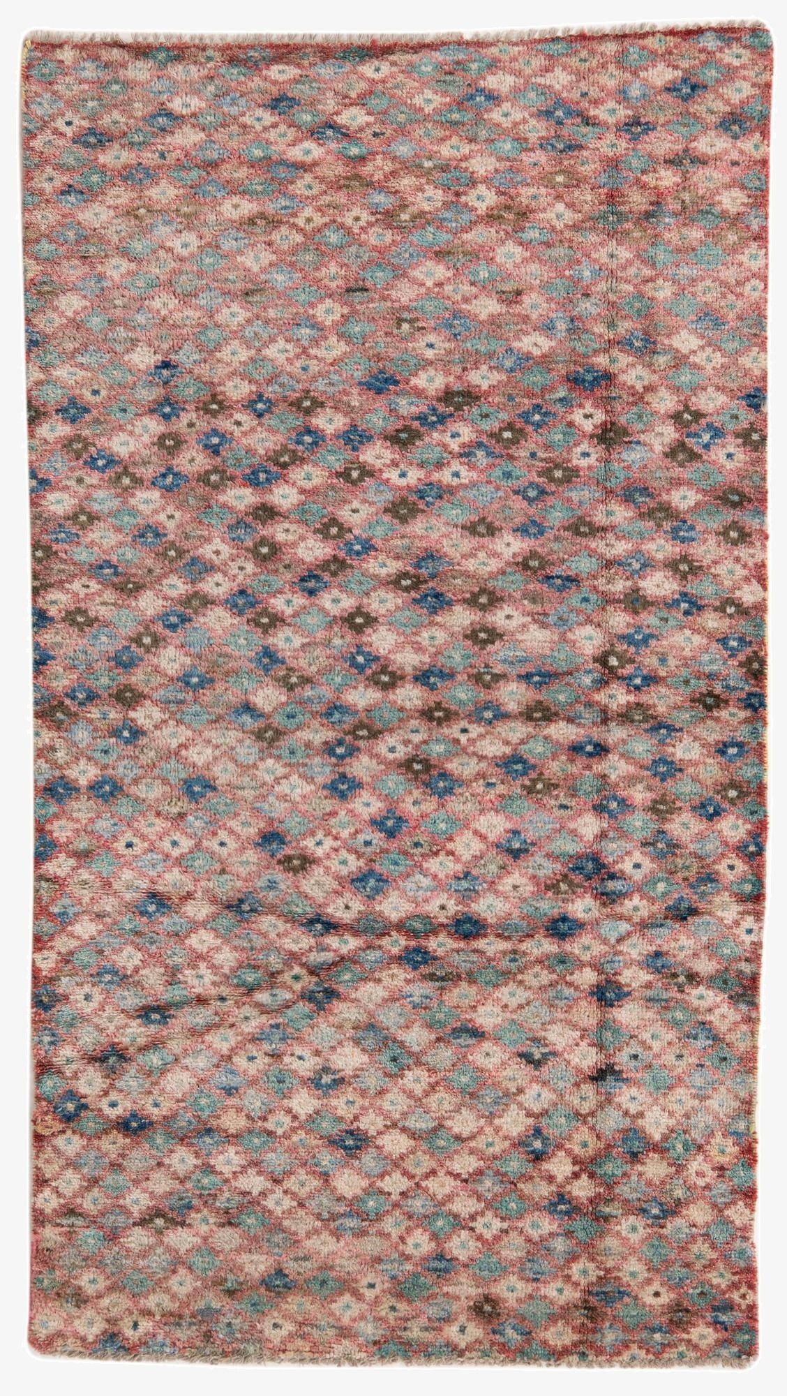  3' 4 x 5' 10  Hand Knotted Balouch Wool Rug