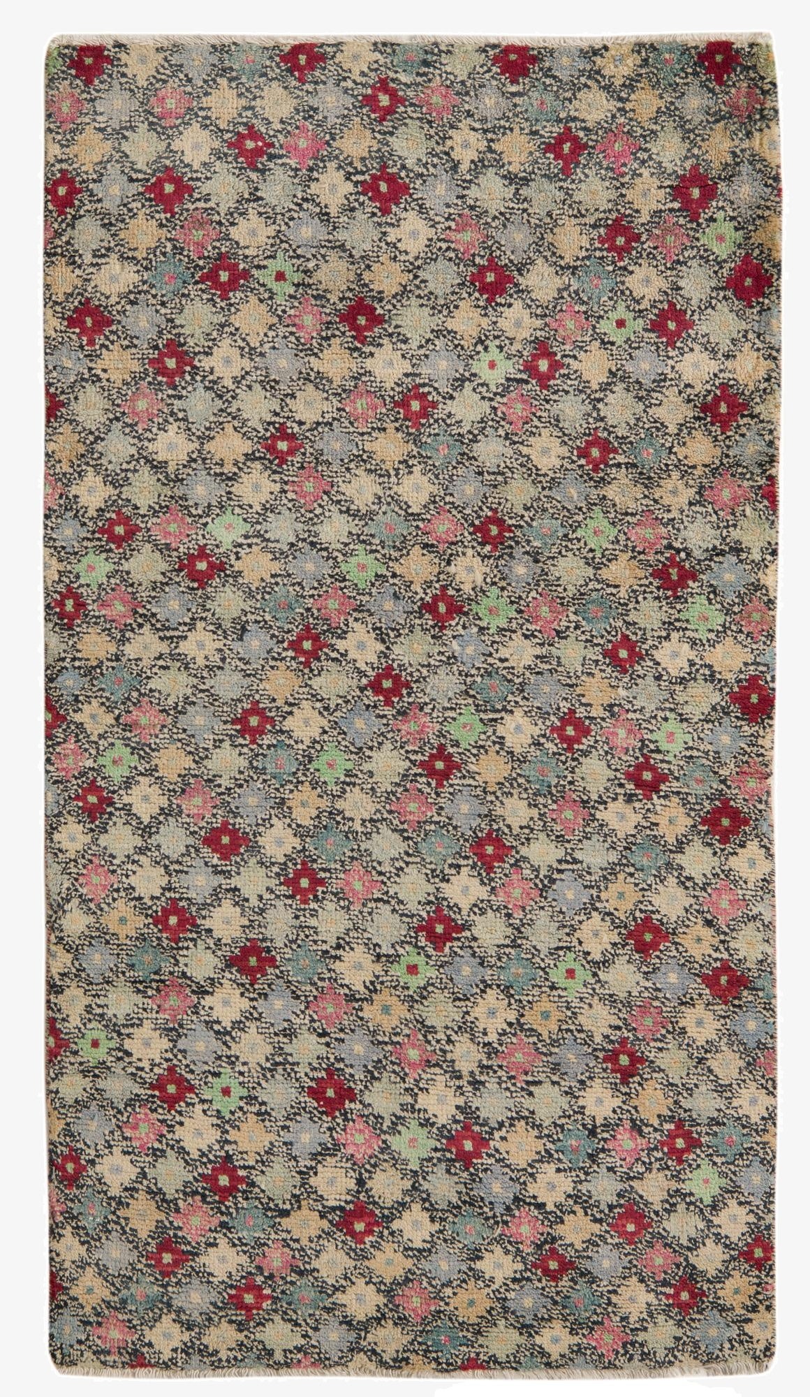  2' 10 x 5' 2  Hand Knotted Balouch Wool Rug