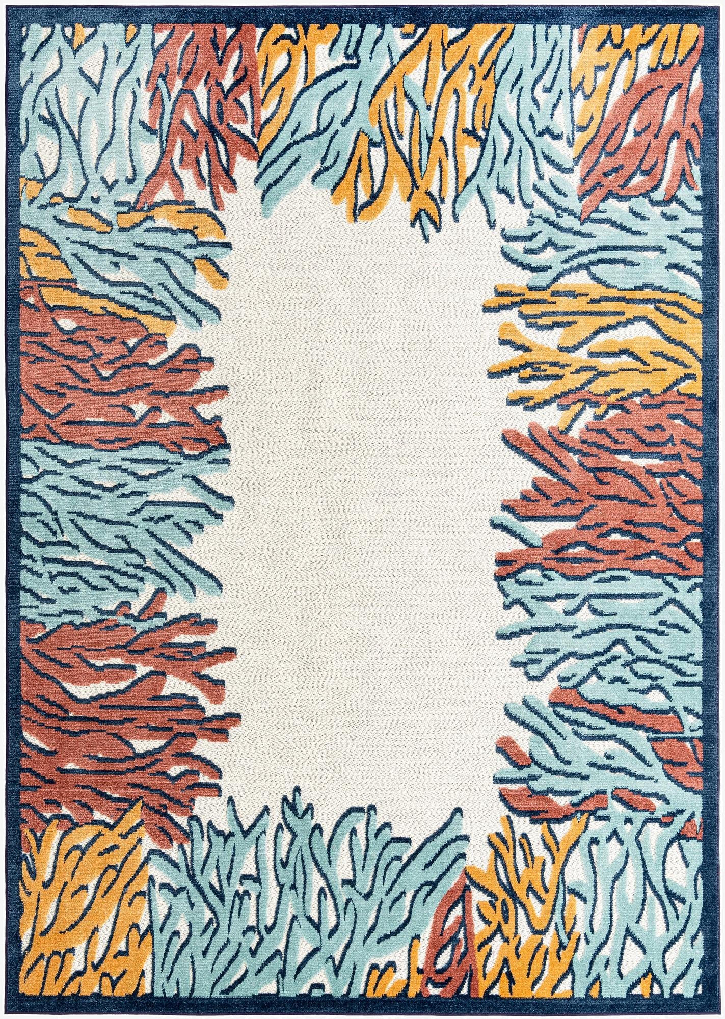  7' x 10'  Washable Belize Indoor / Outdoor Rug