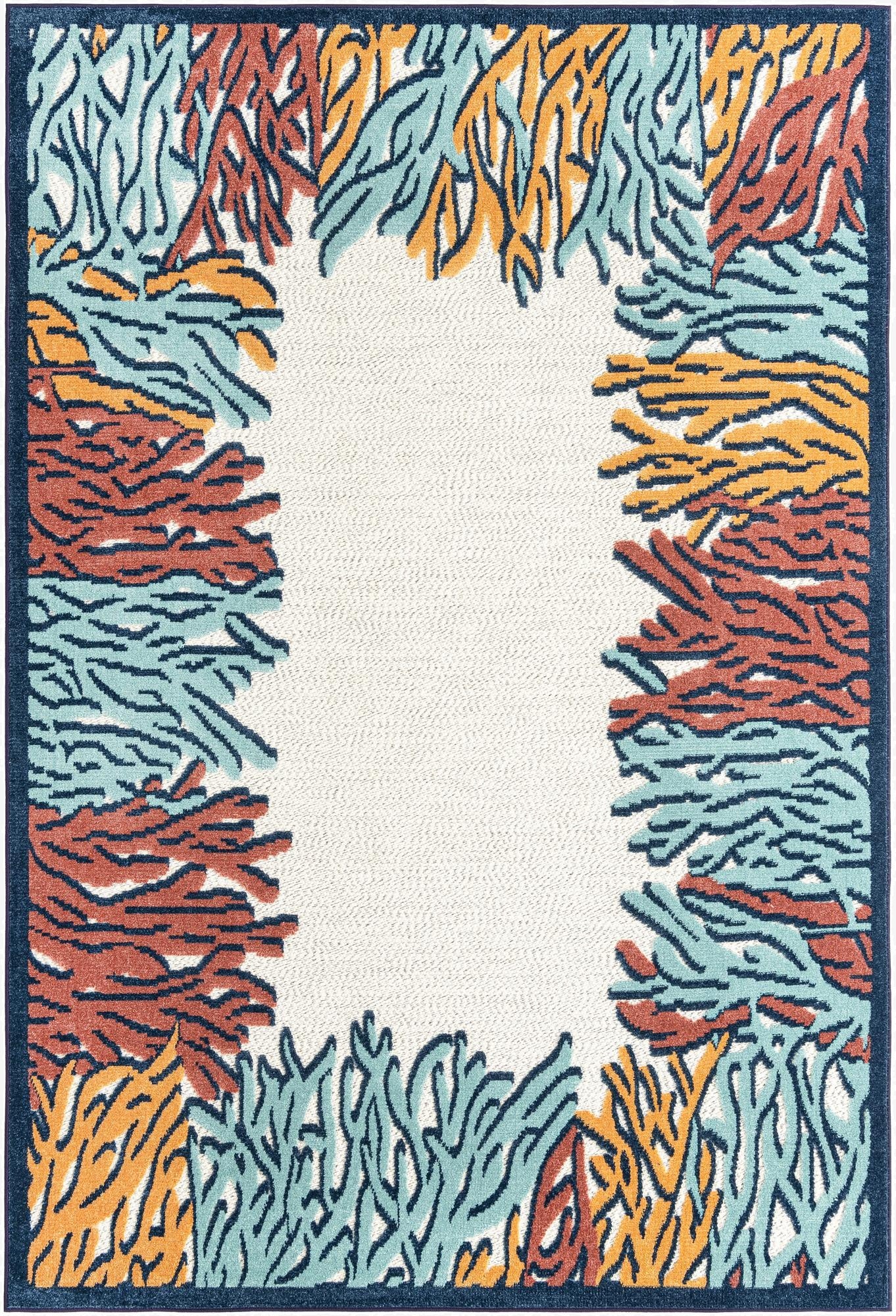  6' x 9'  Washable Belize Indoor / Outdoor Rug