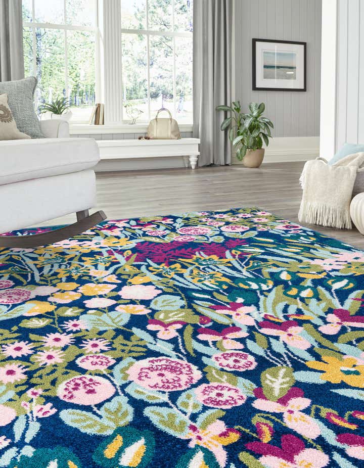 Multicolor 2' x 3' Bloom Rug | Rugs.com