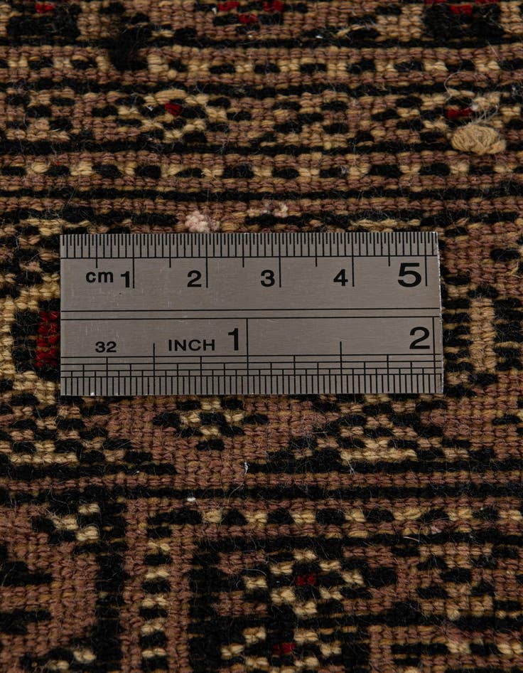 Detail image of  2' x 3'  Hand Knotted Bokhara Oriental Wool Rug