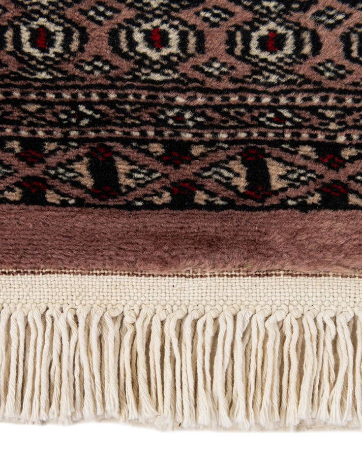 Detail image of  2' x 3'  Hand Knotted Bokhara Oriental Wool Rug