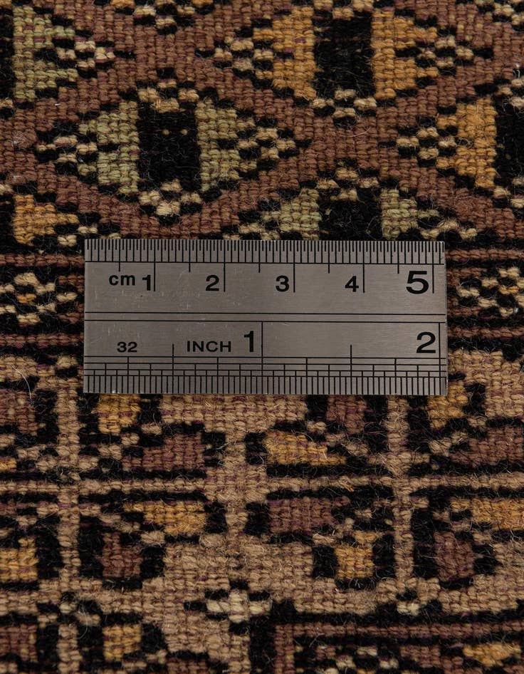 Detail image of  2' x 3' 4  Hand Knotted Bokhara Oriental Wool Rug