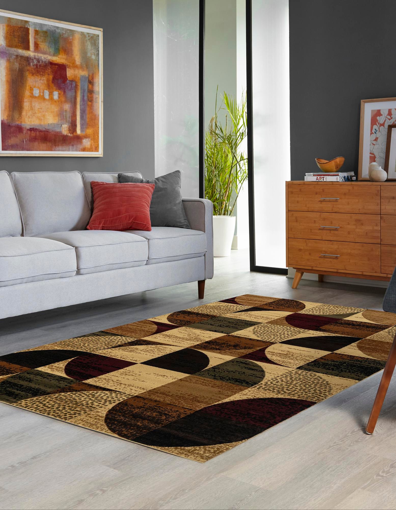Multicolor 10' x 14' Cafe Rug | Rugs.com