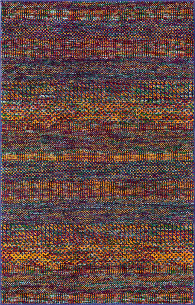 Multicolor 5' 3 x 8' Calypso Rug | Rugs.com