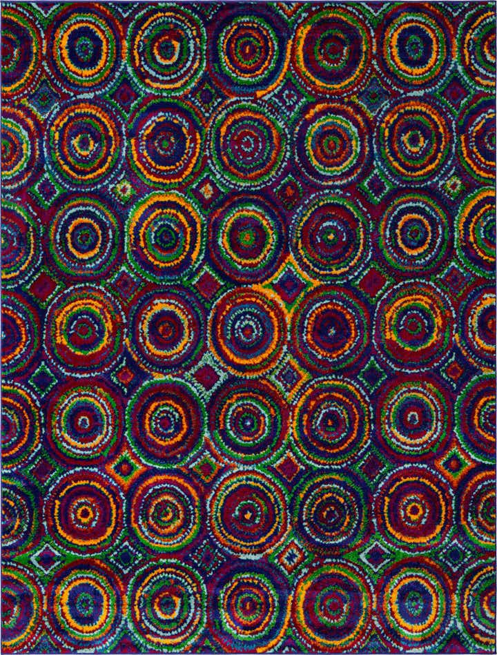 Multicolor 7' 10 x 10' Calypso Rug | Rugs.com