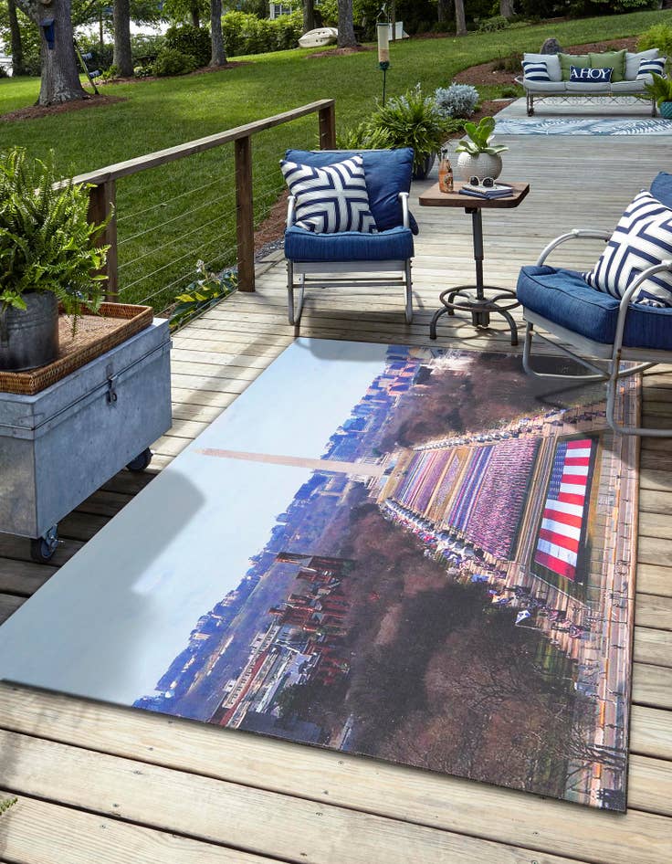 Detail image of  4' x 5' 7 Capitol Rug