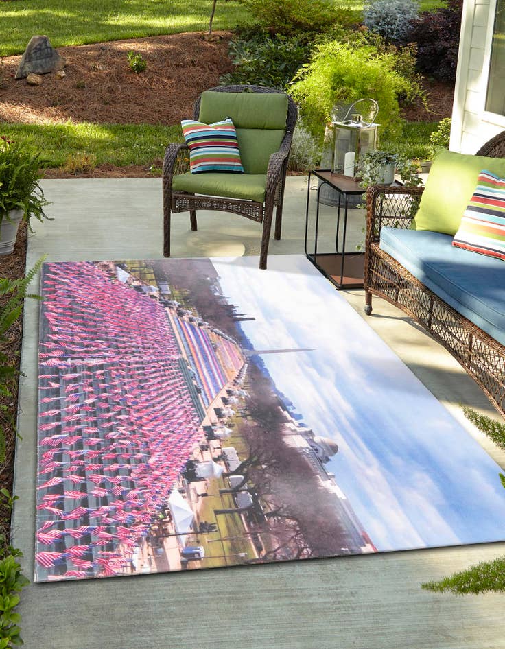 Detail image of  4' x 5' 7 Capitol Rug