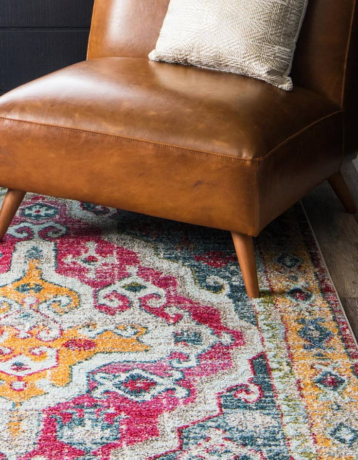 Detail image of  10' 6 x 16' 5  Washable Carnevale Rug